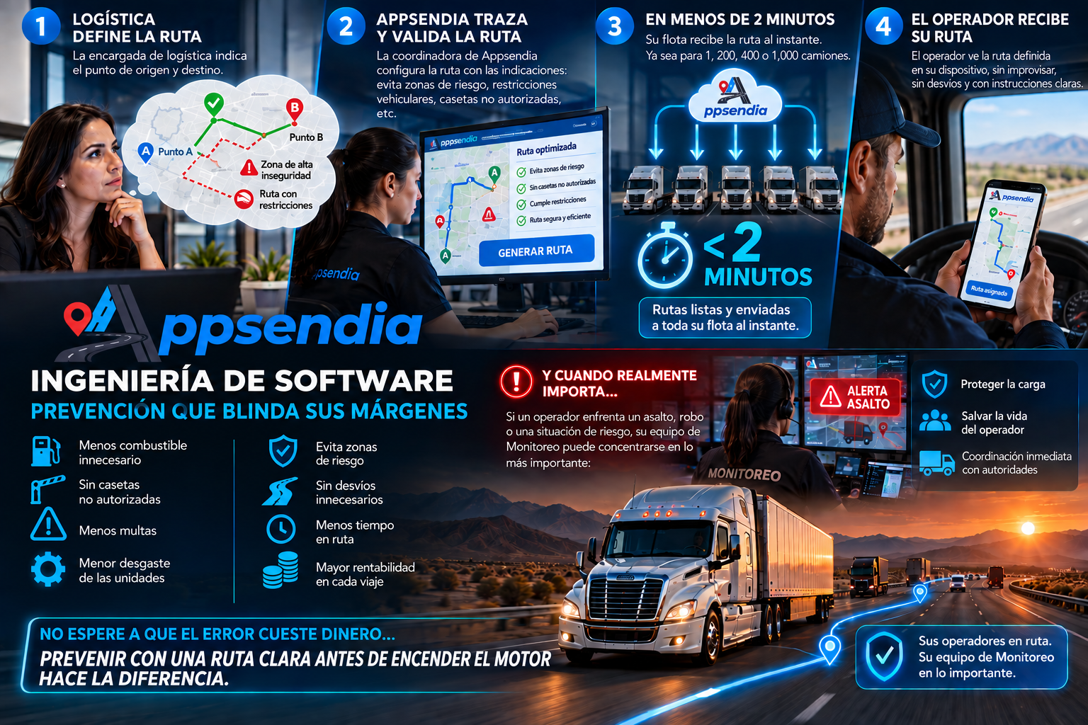 Infografía de Procesos Appsendia